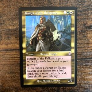 Magic the Gathering MTG Time Spiral Remastered Knight of the Reliquary NM